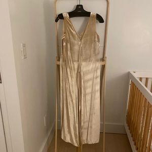 Vince velvet wrap dress